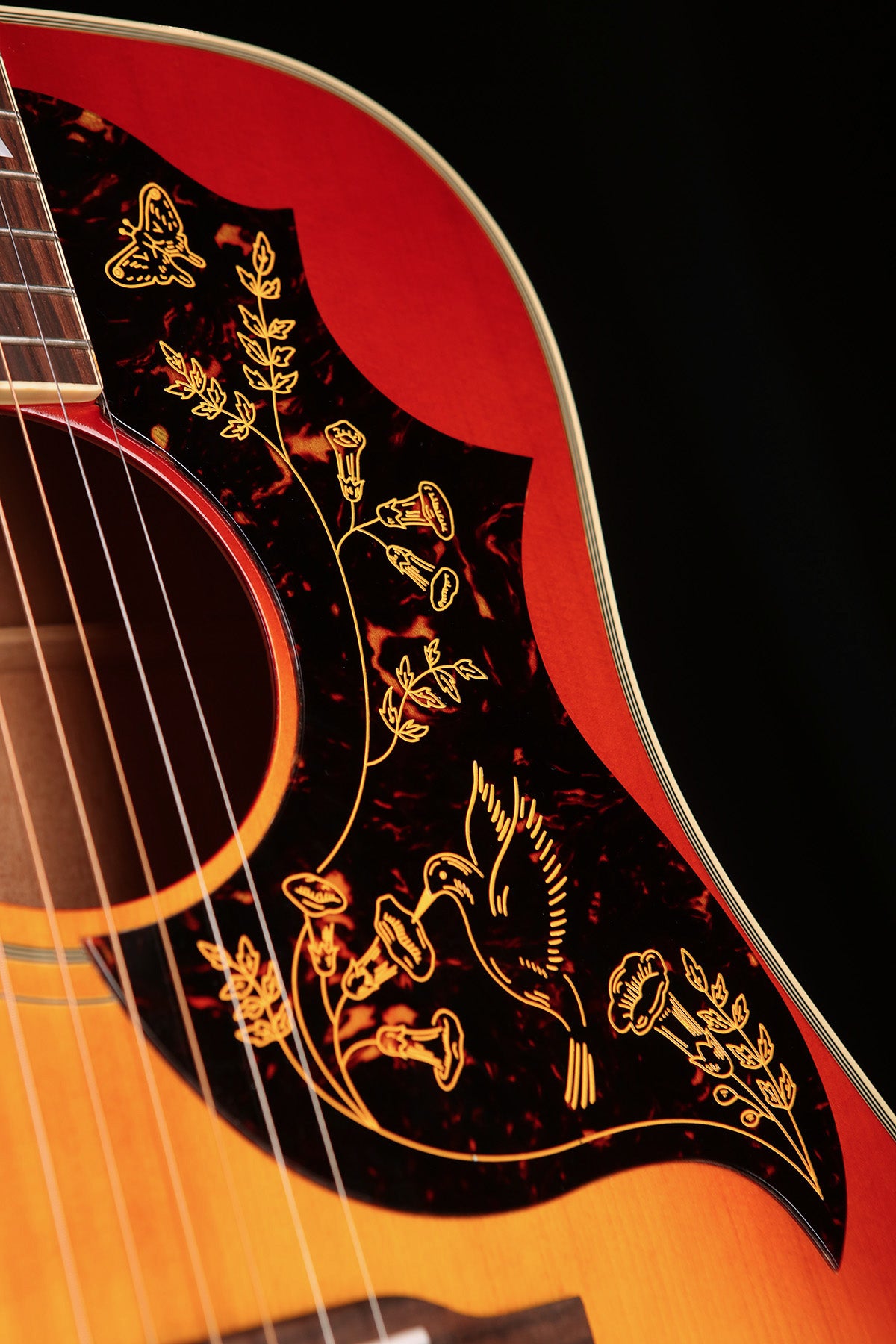 Epiphone 1960 Hummingbird 'Inspired By Gibson Custom' Acoustic Electric Guitar - Cherry Sunburst - Acoustic Centre Music Store, Melbourne Australia