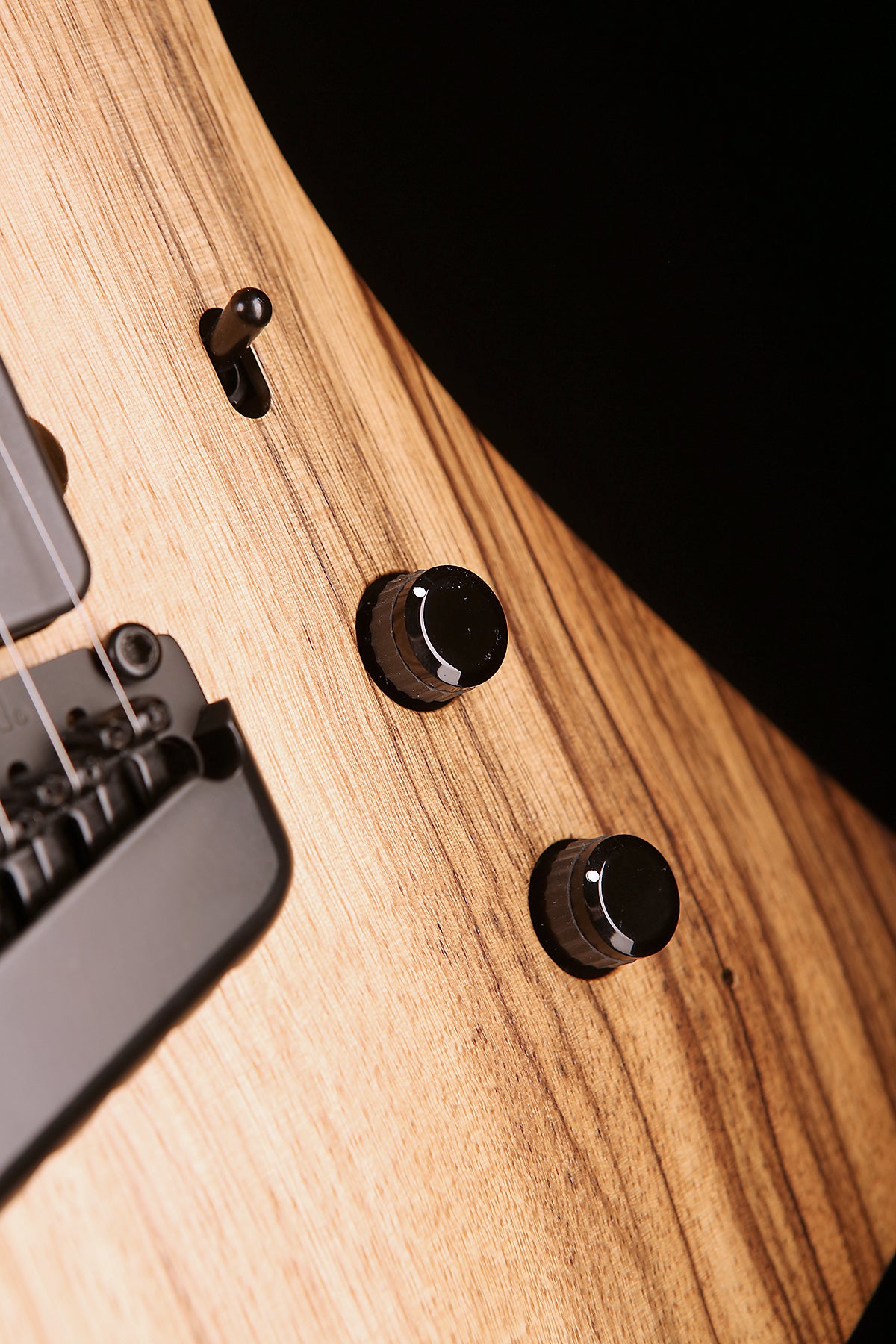 Ernie Ball Music Man Kaizen Limited Black Limba 6-String Electric Guitar