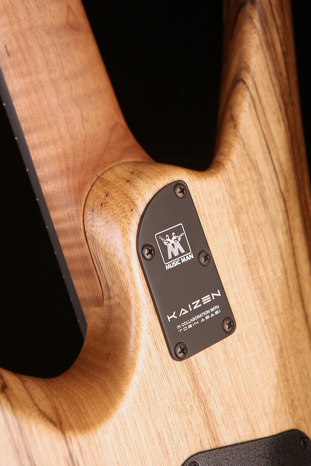 Ernie Ball Music Man Kaizen Limited Black Limba 6-String Electric Guitar