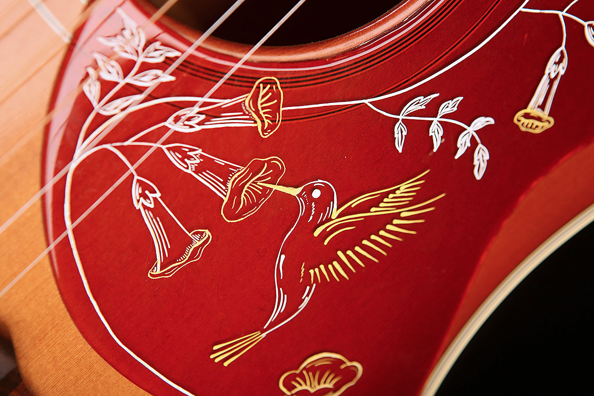 Gibson Hummingbird True Vintage '60’s Heritage Cherry' Preowned 2011