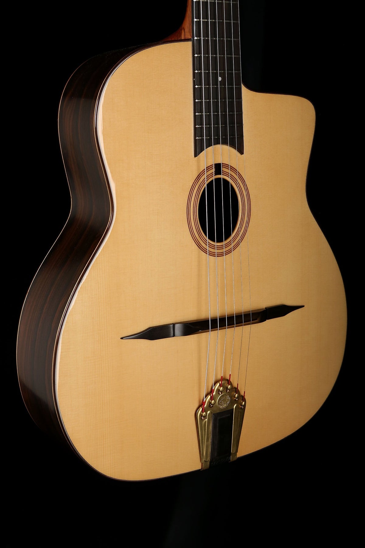 Altamira T Ziricote Oval Hole Gypsy Jazz Guitar - Acoustic Centre Music Store, Melbourne Australia