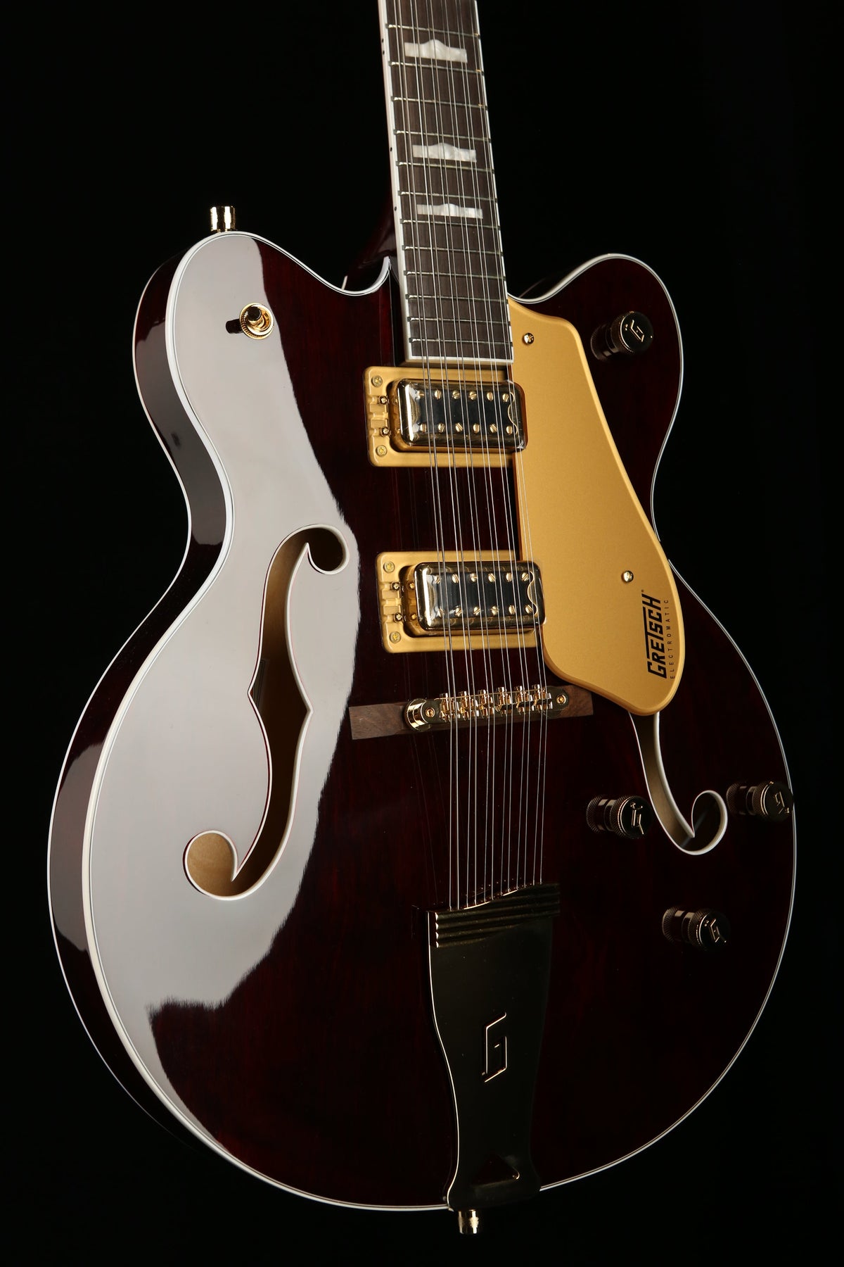 Gretsch G5422G-12 Electromatic Classic Hollow-Body Double-Cut 12-String 'Walnut Stain' Electric Guitar - Acoustic Centre Music Store, Melbourne Australia