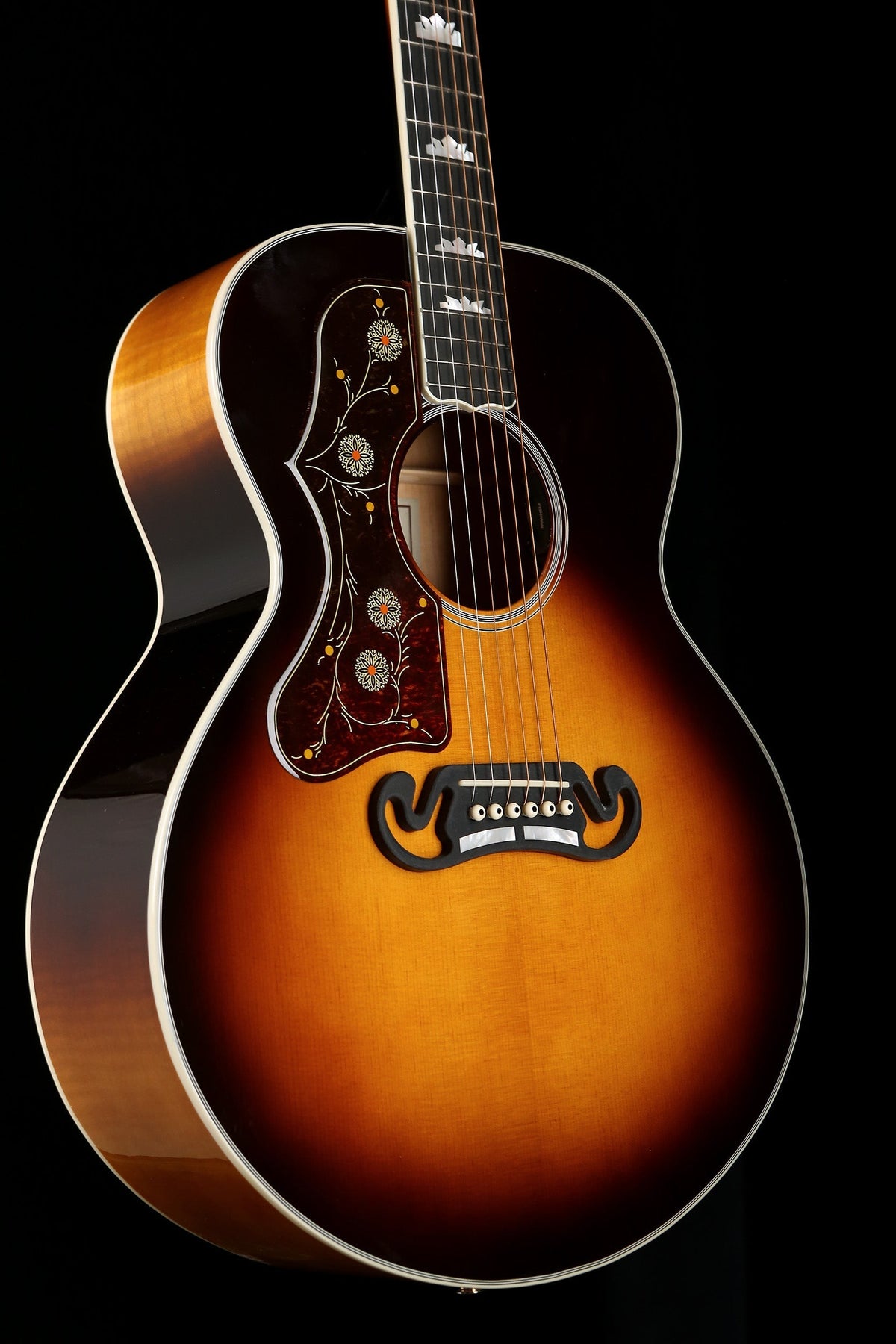 Sigma GJA-SG200 Sunburst Jumbo Left-Handed Acoustic Electric Guitar - Acoustic Centre Music Store, Melbourne Australia
