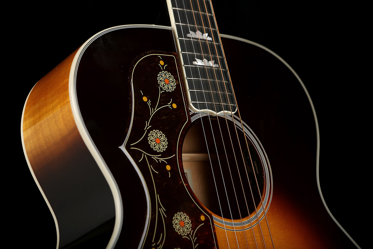 Sigma GJA-SG200 Sunburst Jumbo Left-Handed Acoustic Electric Guitar - Acoustic Centre Music Store, Melbourne Australia