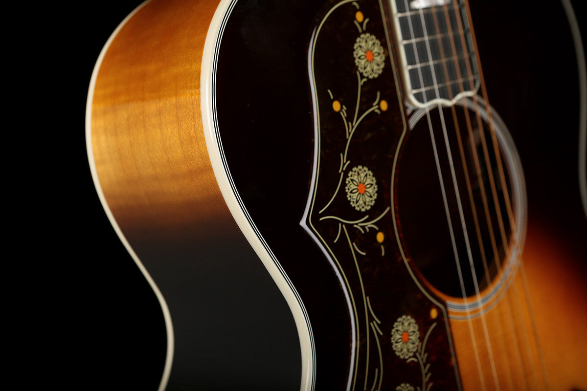 Sigma GJA-SG200 Sunburst Jumbo Left-Handed Acoustic Electric Guitar - Acoustic Centre Music Store, Melbourne Australia