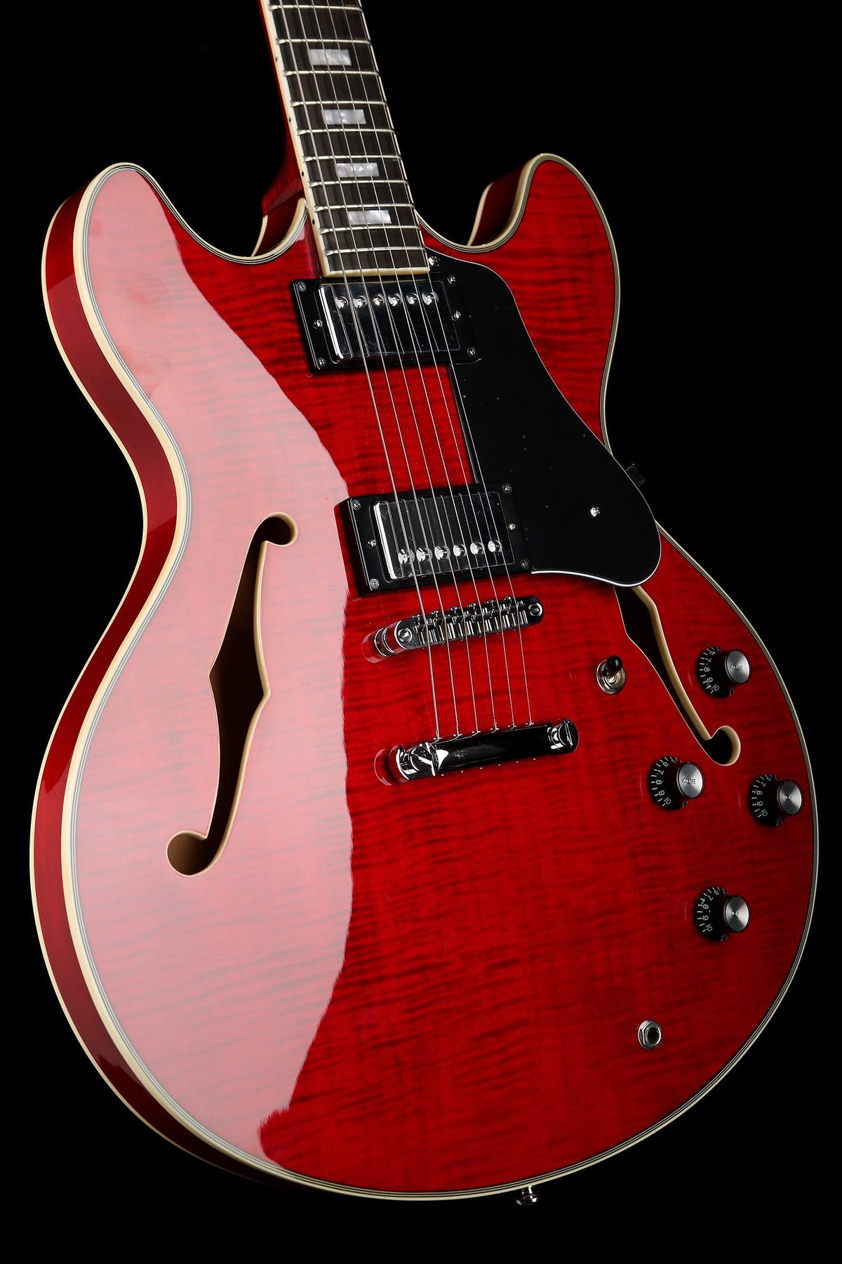 Sire H7 &#39;Trans Red&#39; Larry Carlton Signature Electric Guitar - Acoustic Centre Music Store, Melbourne Australia