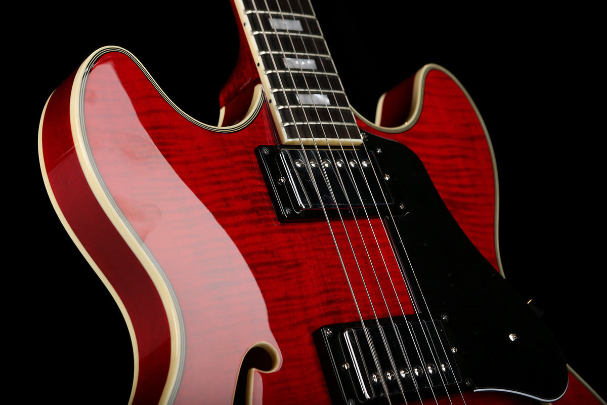 Sire H7 &#39;Trans Red&#39; Larry Carlton Signature Electric Guitar - Acoustic Centre Music Store, Melbourne Australia