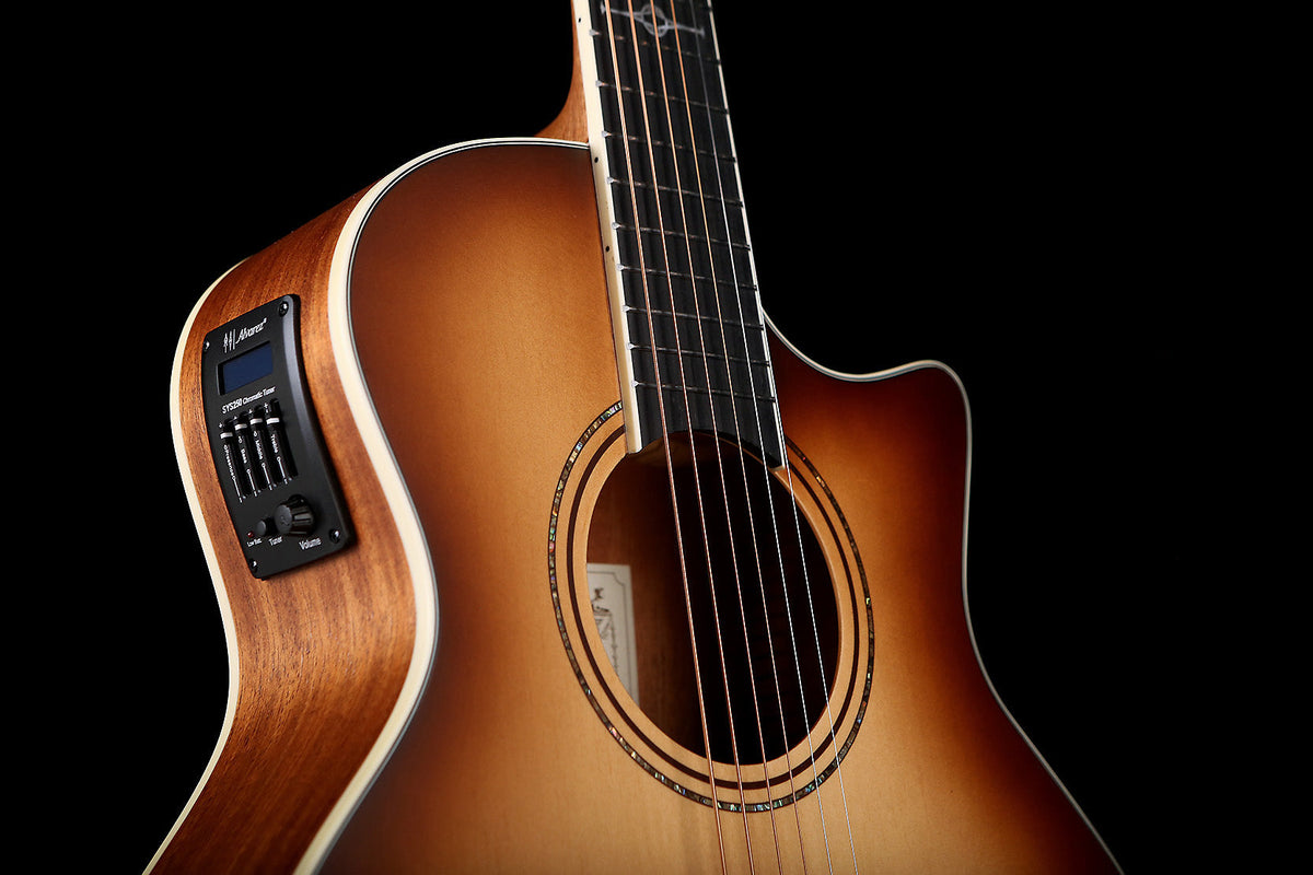 Alvarez Little Jumbo 'Shadow Burst' Acoustic Electric Guitar - Acoustic Centre Music Store, Melbourne Australia