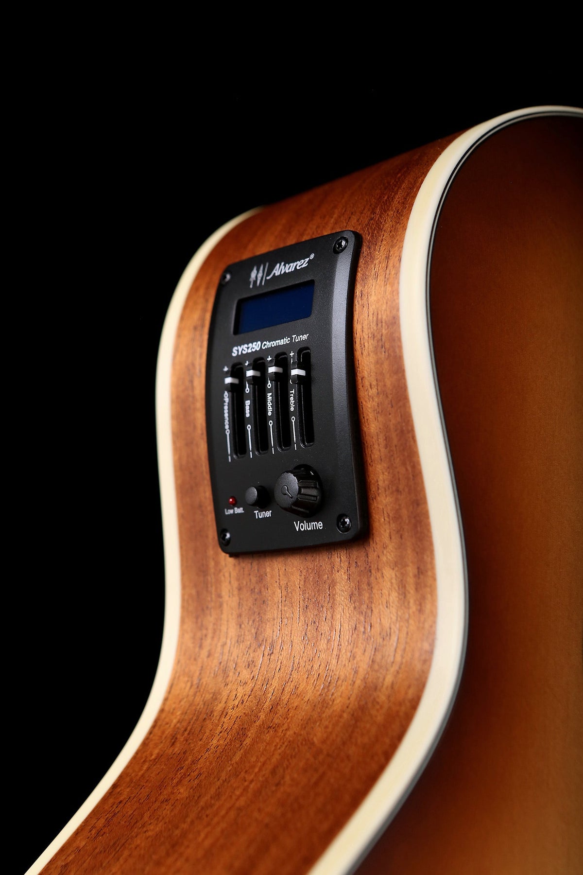 Alvarez Little Jumbo 'Shadow Burst' Acoustic Electric Guitar - Acoustic Centre Music Store, Melbourne Australia