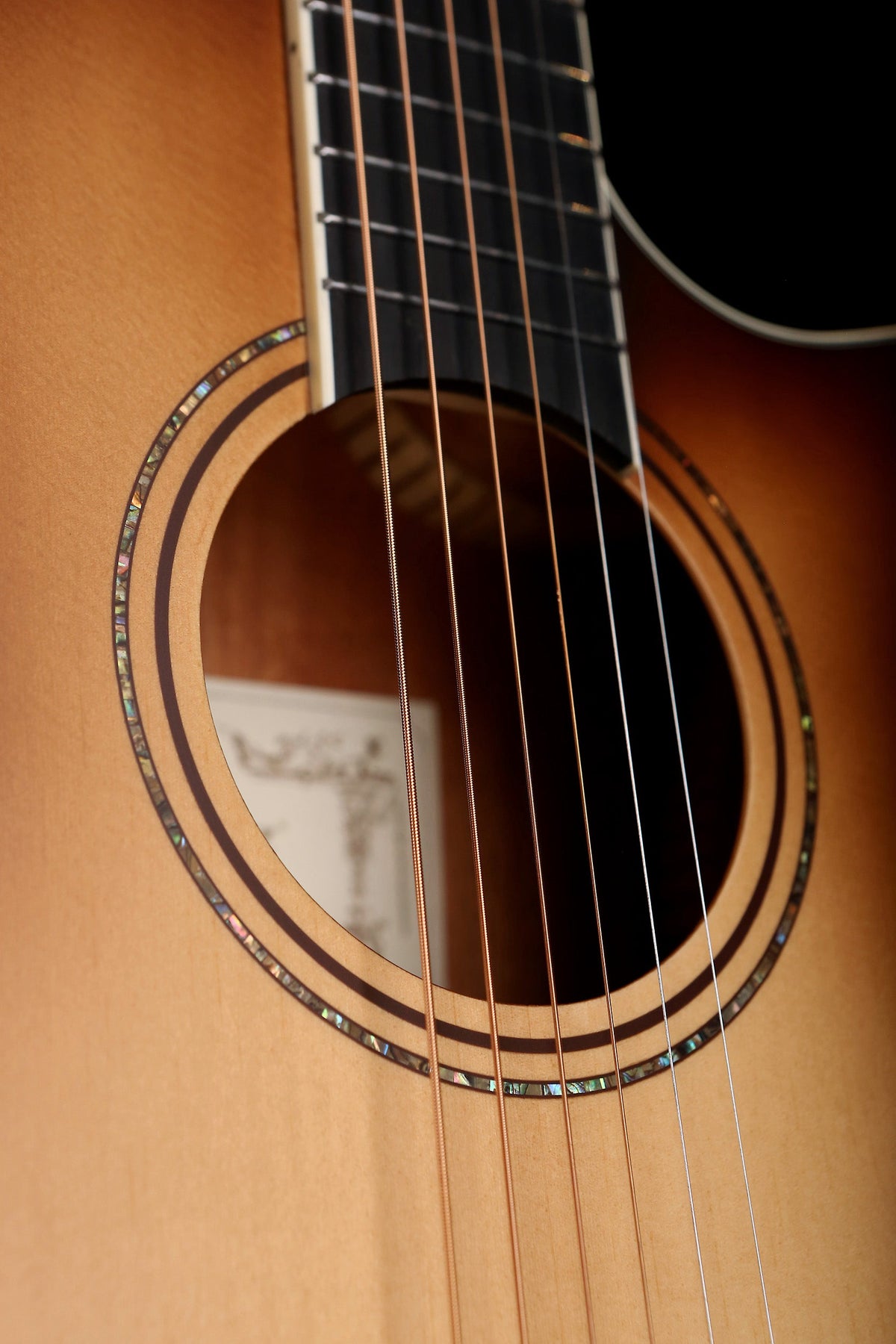 Alvarez Little Jumbo 'Shadow Burst' Acoustic Electric Guitar - Acoustic Centre Music Store, Melbourne Australia