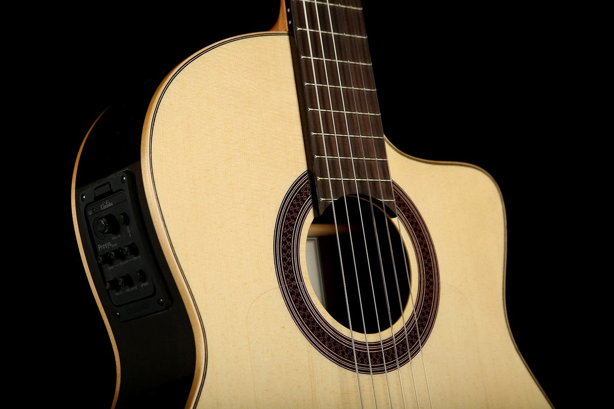 Cordoba GKS Studio Limited Ziricote Flamenco Classical Electric Guitar - Acoustic Centre Music Store, Melbourne Australia