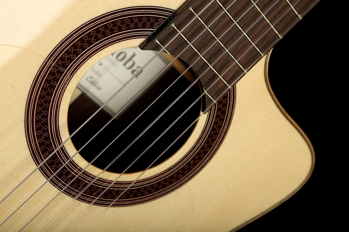 Cordoba GKS Studio Limited Ziricote Flamenco Classical Electric Guitar - Acoustic Centre Music Store, Melbourne Australia