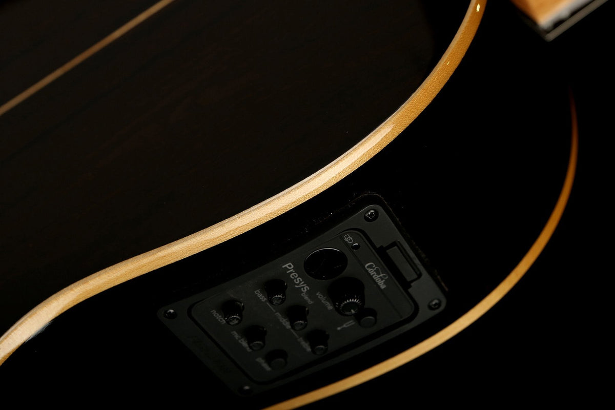 Cordoba GKS Studio Limited Ziricote Flamenco Classical Electric Guitar - Acoustic Centre Music Store, Melbourne Australia