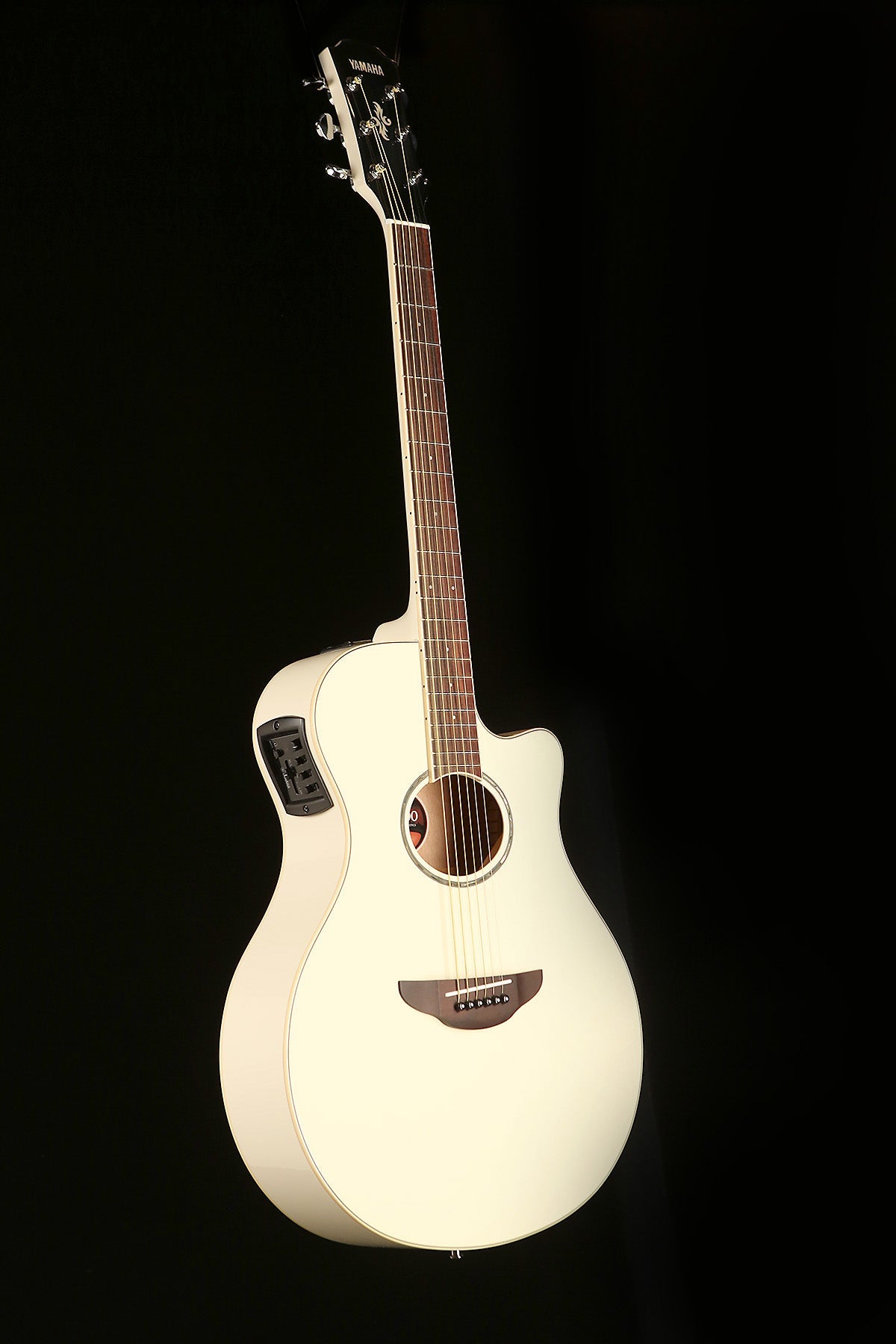 Yamaha APX600 &#39;Vintage White&#39; Acoustic Electric Guitar - Acoustic Centre Music Store, Melbourne Australia