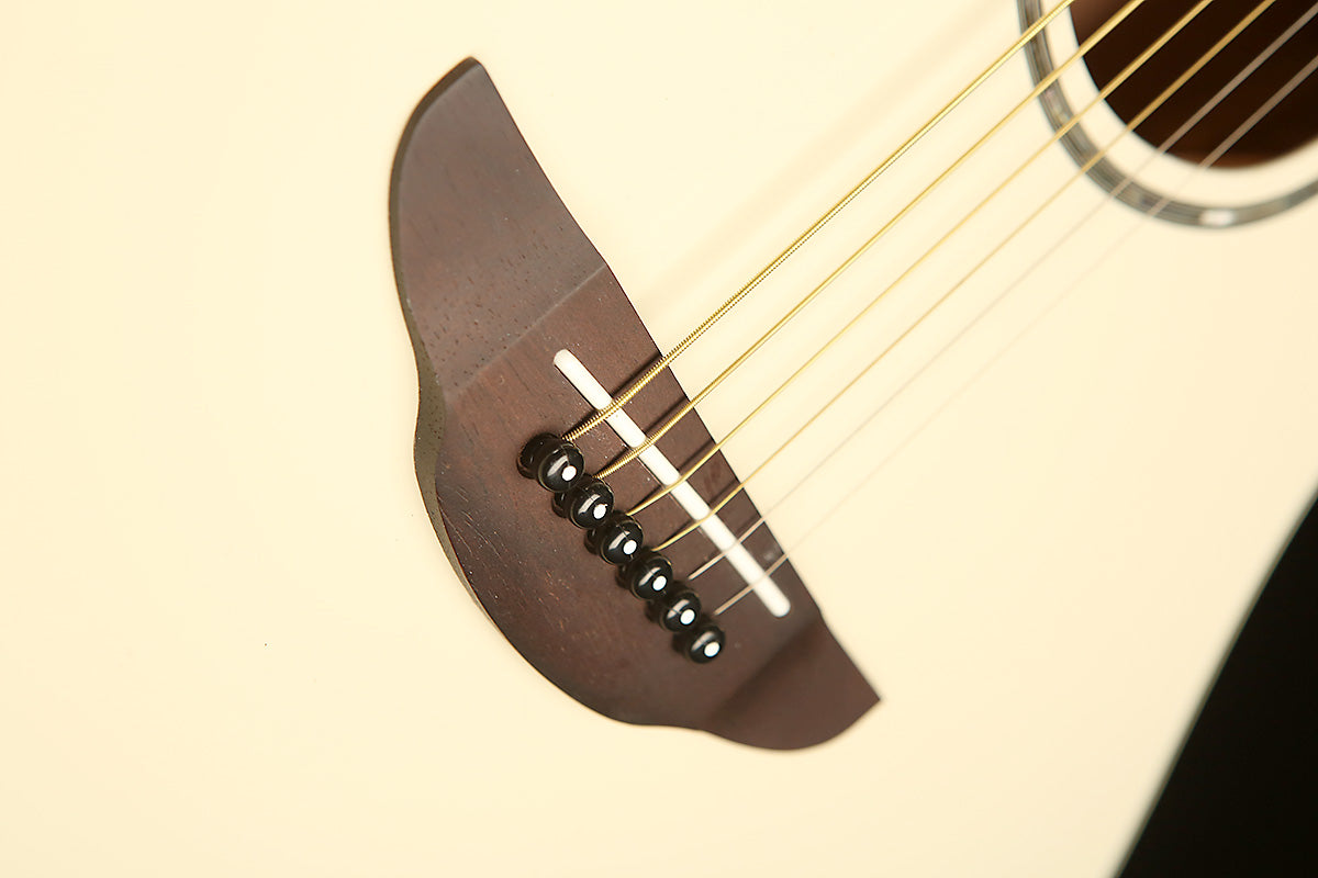 Yamaha APX600 &#39;Vintage White&#39; Acoustic Electric Guitar - Acoustic Centre Music Store, Melbourne Australia