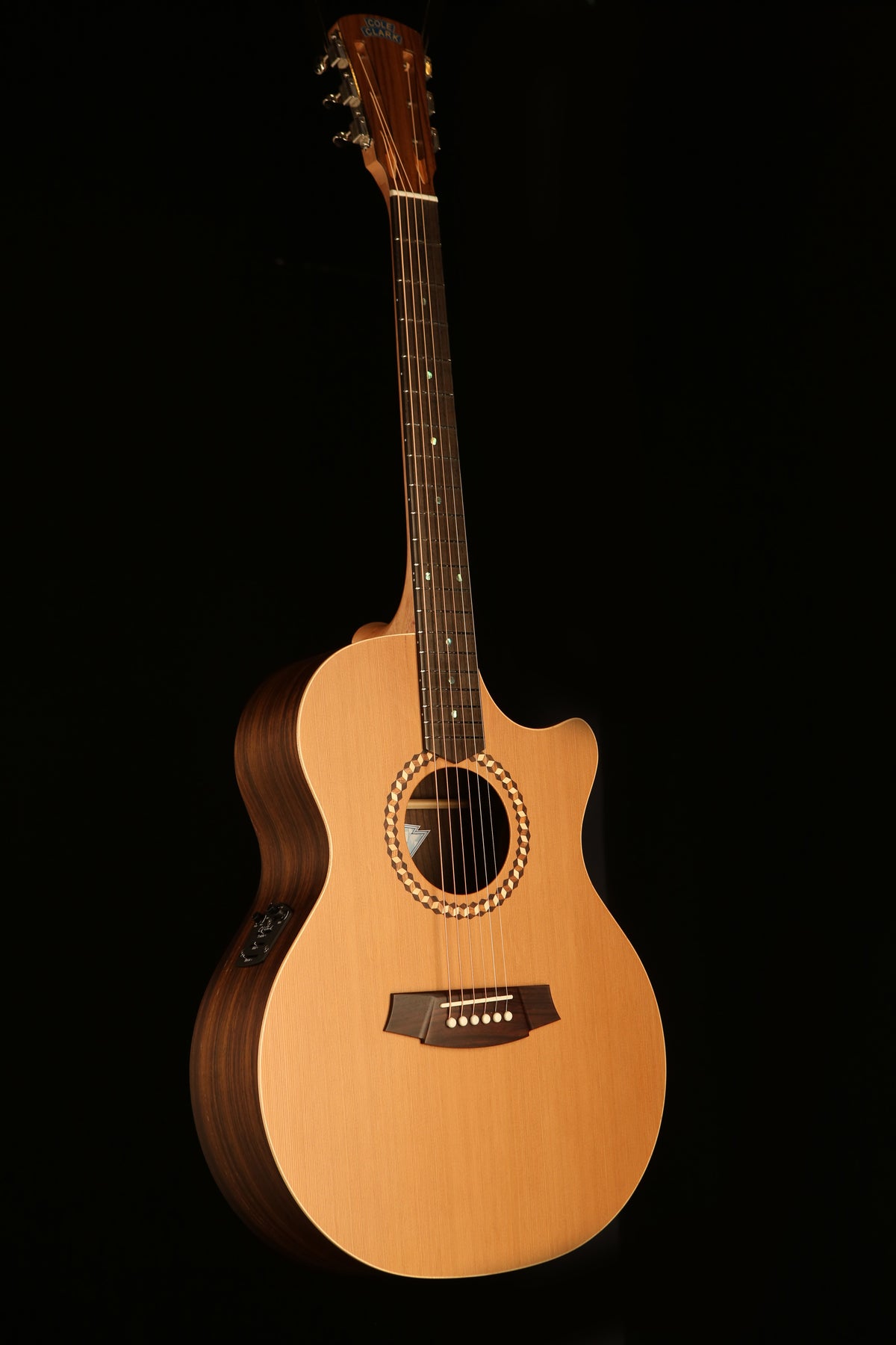 Cole Clark Recording 'Cedar / Indian Rosewood' Acoustic Electric Guitar - Acoustic Centre Music Store, Melbourne Australia