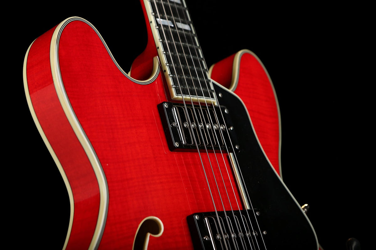 Eastman T486B-RD 'Cherry Red' Electric Guitar - Acoustic Centre Music Store, Melbourne Australia