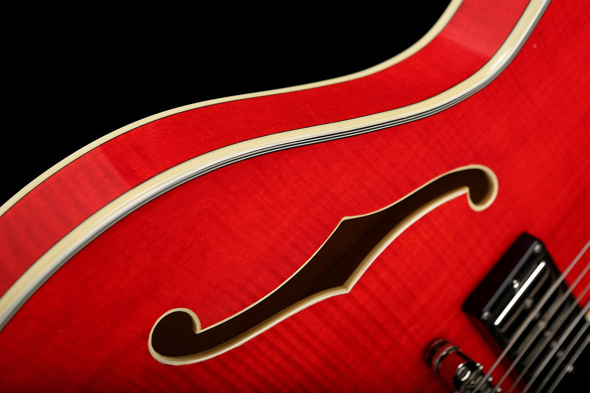 Eastman T486B-RD 'Cherry Red' Electric Guitar - Acoustic Centre Music Store, Melbourne Australia