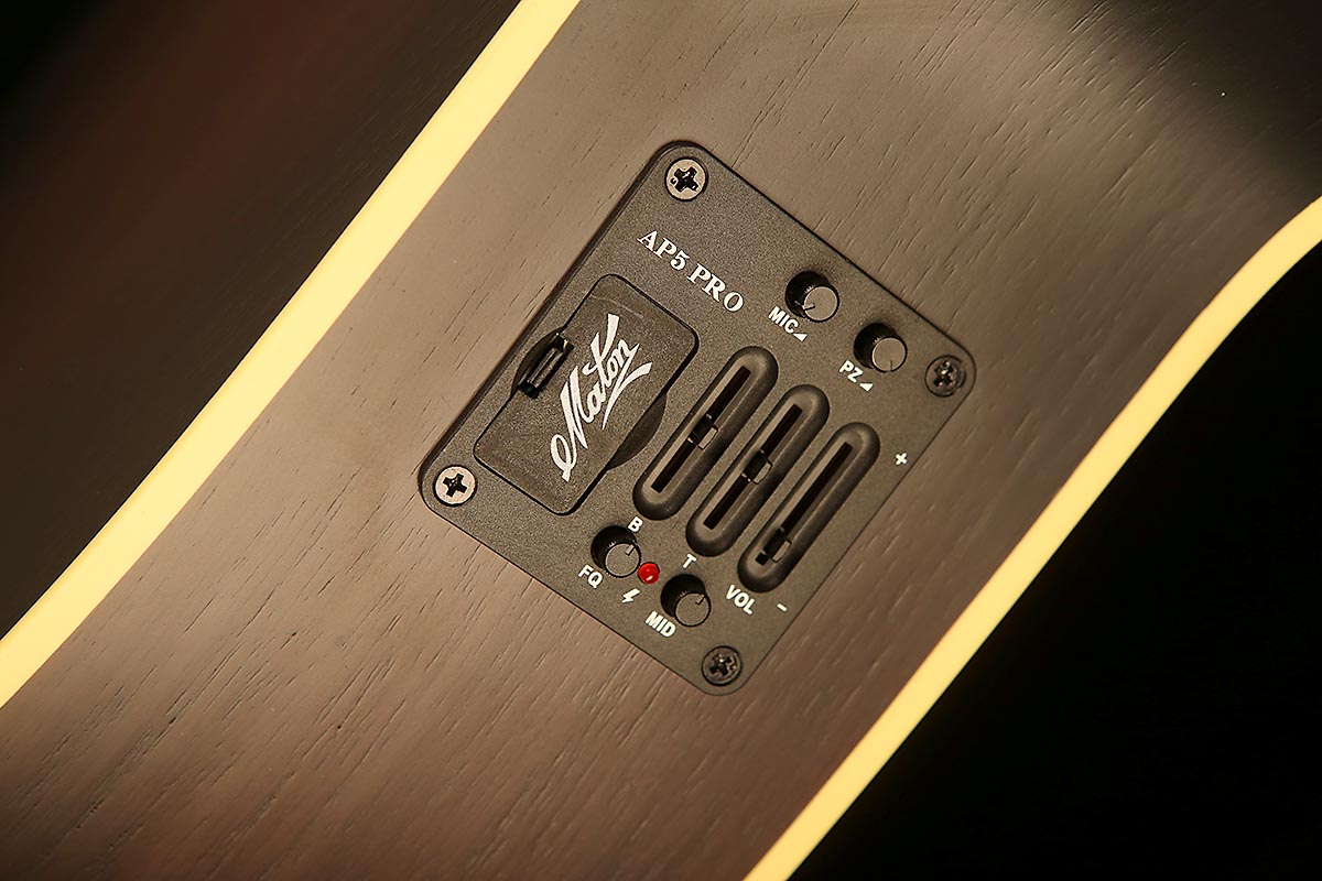 Maton EBG808 Nashville Custom &#39;Ghost Black&#39; Acoustic Electric Guitar - Acoustic Centre Music Store, Melbourne Australia