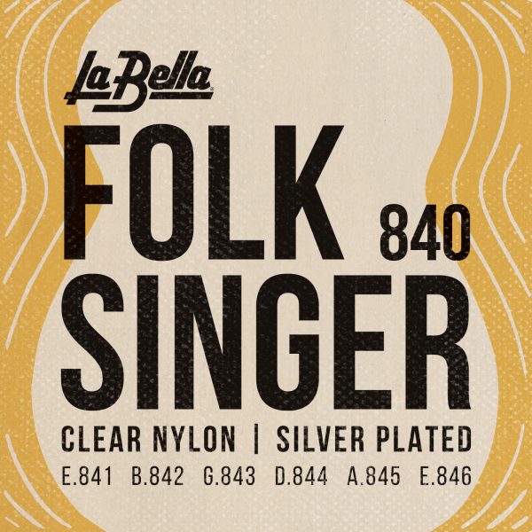 La Bella 840 Folksinger Ball End Classical Guitar Strings - Acoustic Centre Music Store, Melbourne Australia