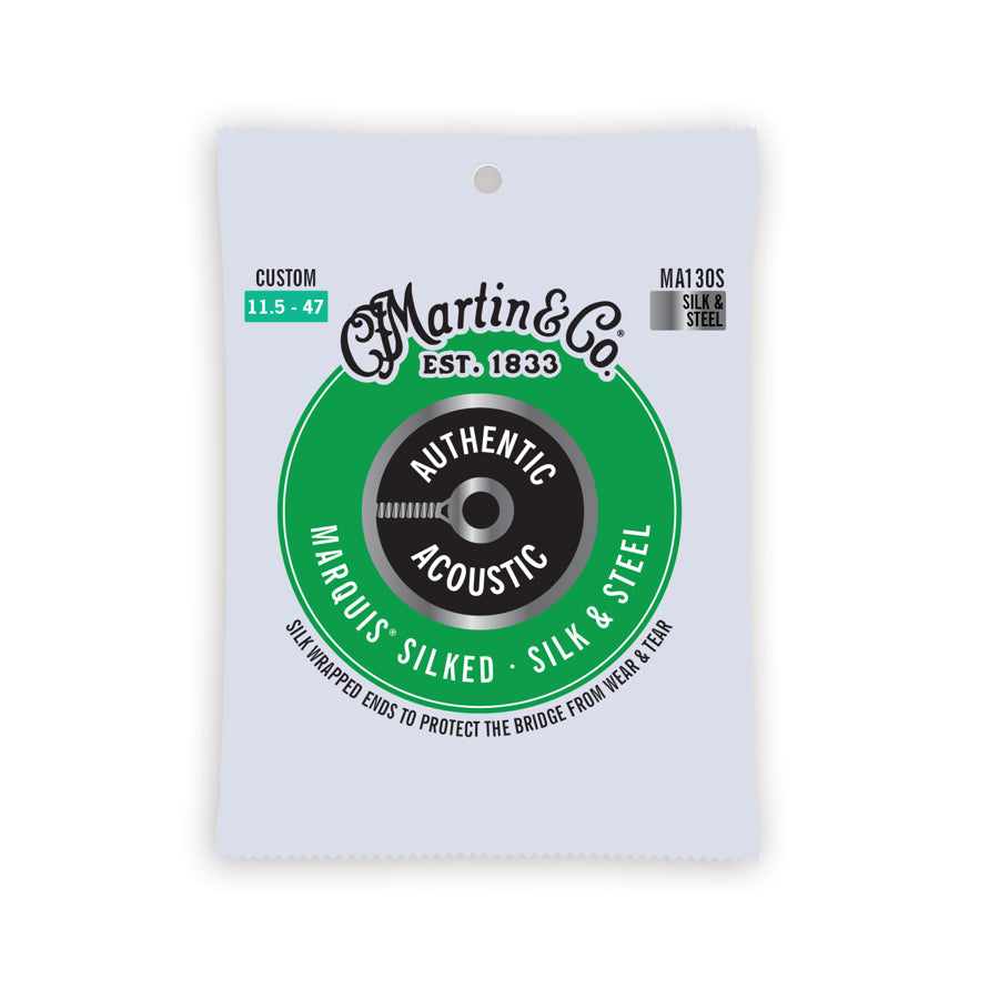 Martin Authentic Marquis Silk and Steel Acoustic Guitar Strings