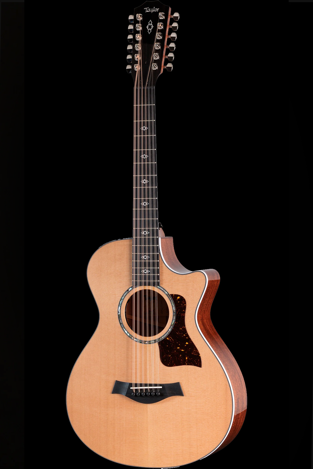 Taylor Next Generation 552ce 12-Fret ‘Natural’ Grand Concert 12-String Acoustic Electric Guitar