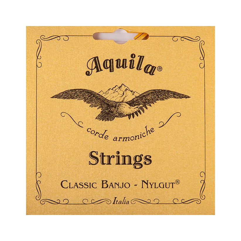 Aquila 5B New Nylgut 5-String Banjo Strings Medium Tension