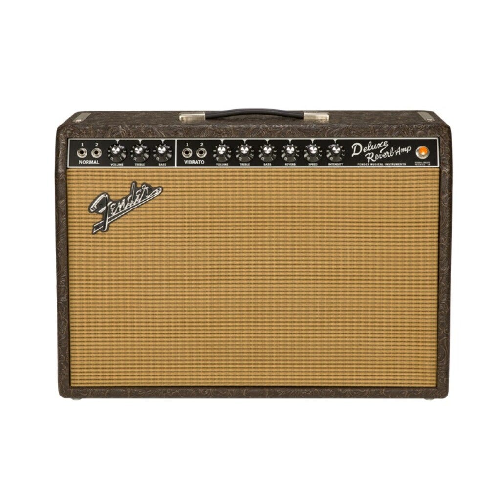 Fender LTD &#39;65 Deluxe Reverb &#39;Western CB&#39; 1x12&quot; 22-watt Tube Combo Guitar Amp - Acoustic Centre Music Store, Melbourne Australia