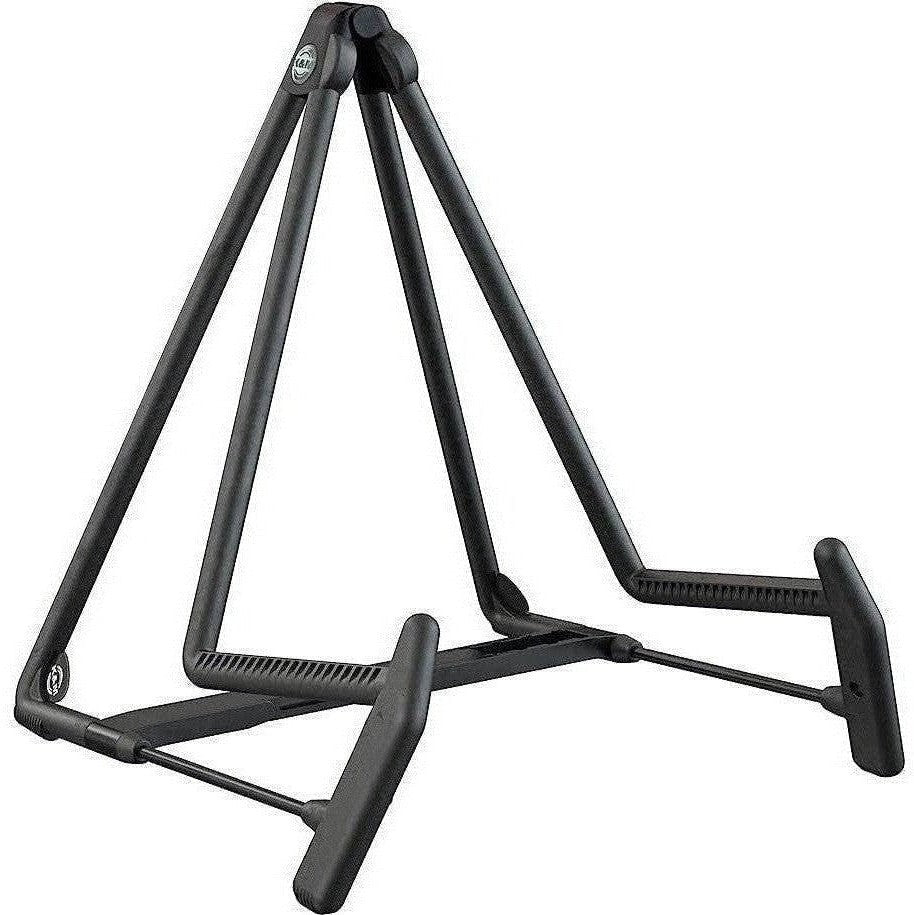 Konig &amp; Meyer 17581 Heli 2 A-Frame Electric Guitar Stand (Black) - Acoustic Centre Music Store, Melbourne Australia