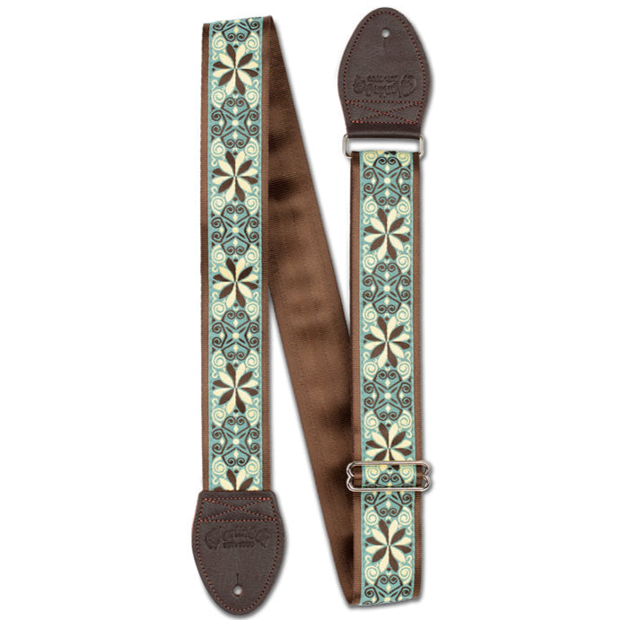 Martin Guitars Souldier 'Dresden Star Seafoam' Guitar Strap - Acoustic Centre Music Store, Melbourne Australia