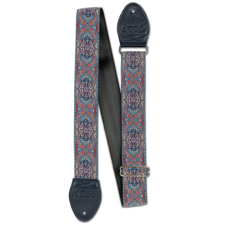 Martin Souldier &#39;Arabesque Indigo&#39; Guitar Strap - Acoustic Centre Music Store, Melbourne Australia
