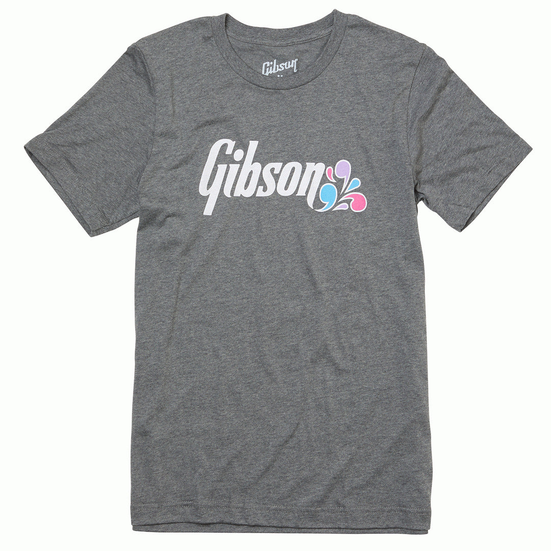 Gibson &#39;Floral Logo&#39; T-Shirt - Acoustic Centre Music Store, Melbourne Australia