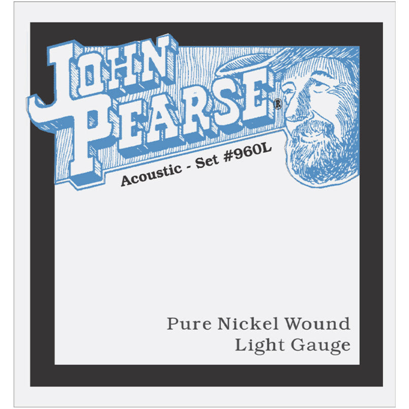 John Pearse 960L Pure Nickel Acoustic Guitar Strings - Acoustic Centre Music Store, Melbourne Australia