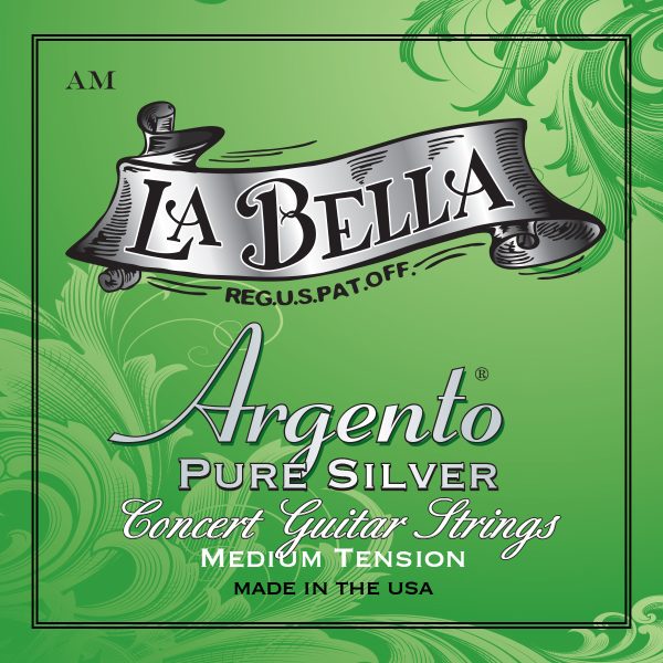 La Bella Argento Pure Silver Classical Guitar Strings - Acoustic Centre Music Store, Melbourne Australia