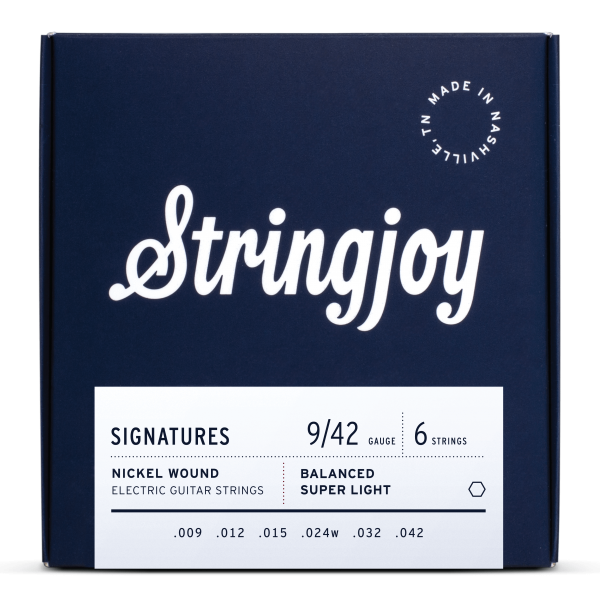 Stringjoy Signatures Nickel Wound Electric Guitar Strings - Acoustic Centre Music Store, Melbourne Australia