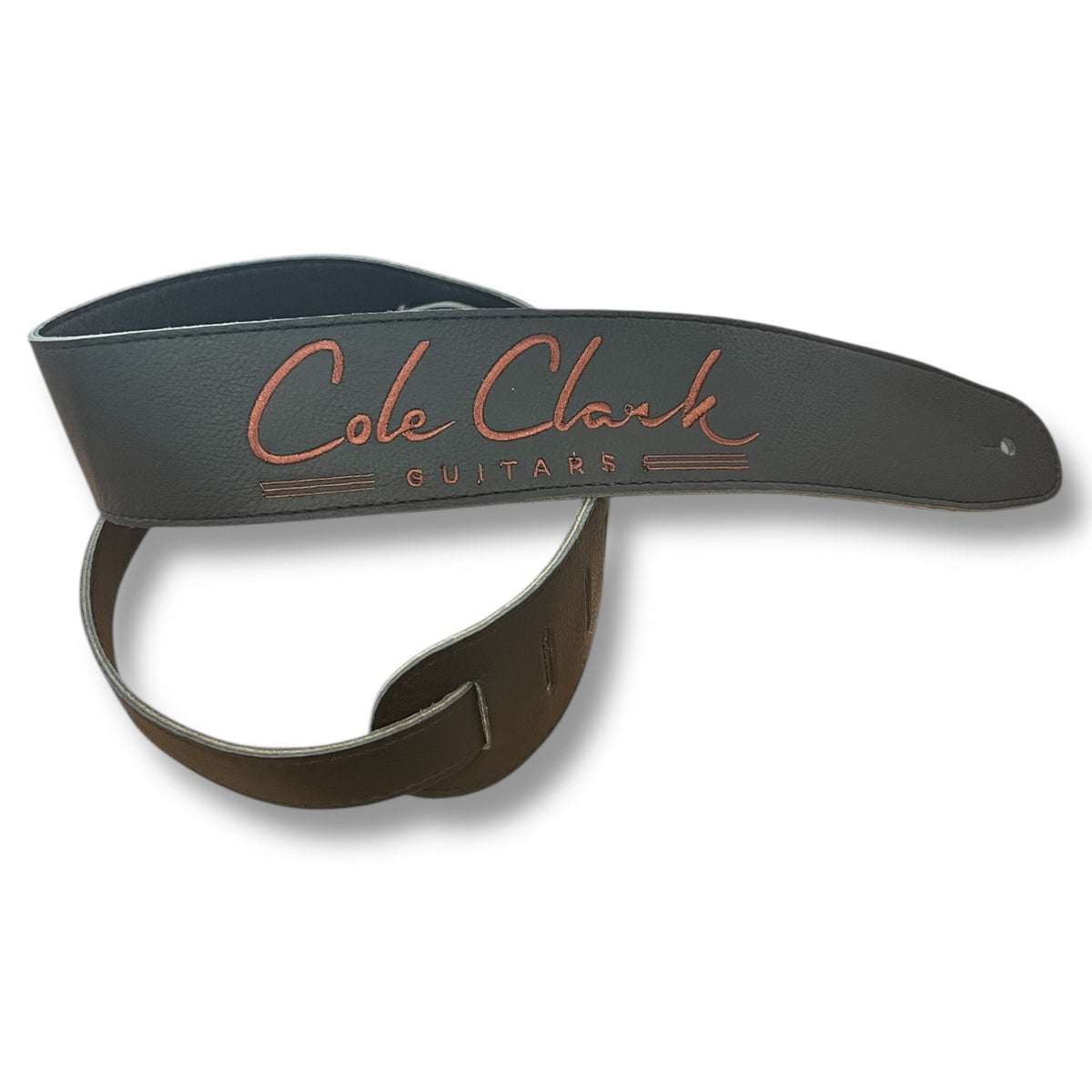 Cole Clark Deluxe Soft Leather Guitar Strap – Black - Acoustic Centre Music Store, Melbourne Australia