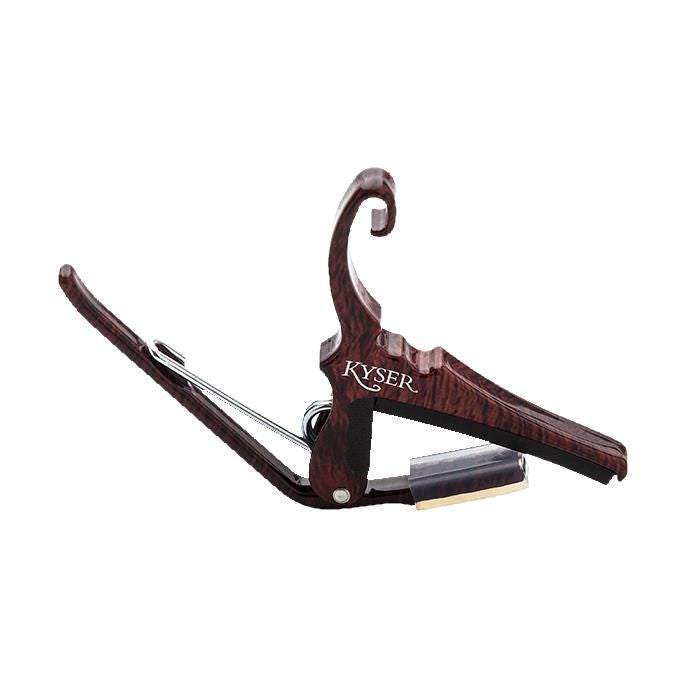 Kyser KG6 Quick-Change Rosewood Guitar Capo - Acoustic Centre Music Store, Melbourne Australia