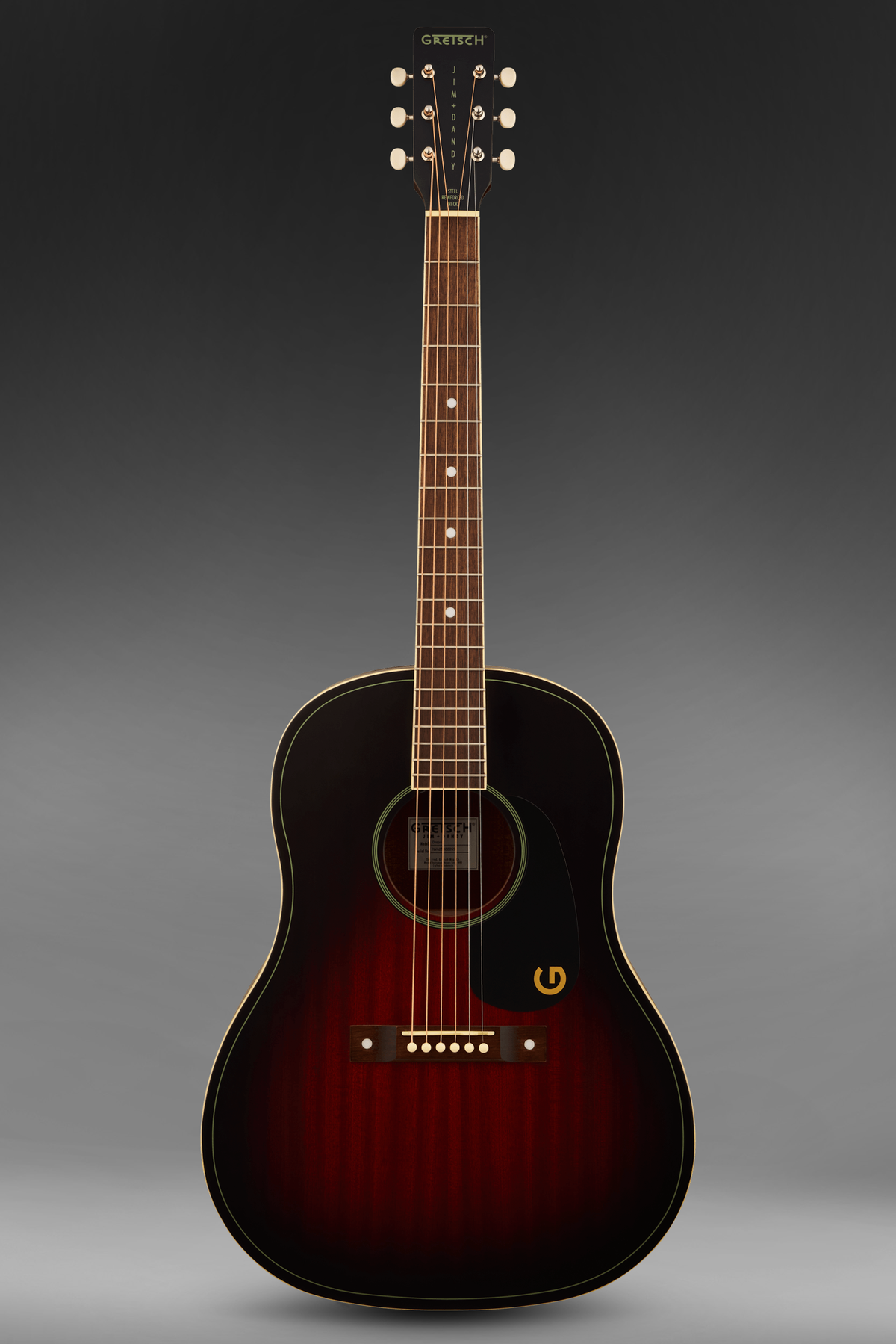 Gretsch Jim Dandy Dreadnought ‘Deep Cherry Burst’ Acoustic Guitar