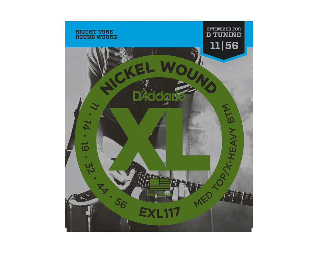 D'Addario XL Nickel Wound Electric Guitar Strings