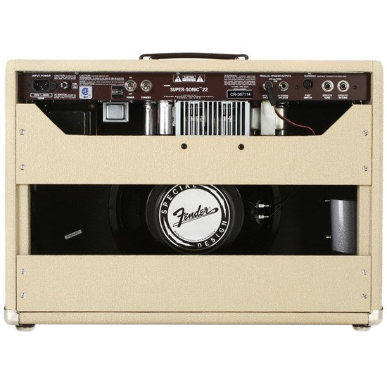 Fender Super-Sonic 22 1x12&quot; 22-watt Tube Combo Amp - Acoustic Centre Music Store, Melbourne Australia