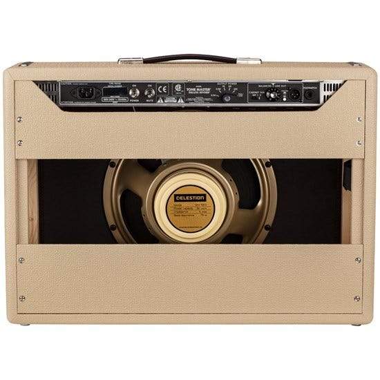 Fender Tone Master Deluxe Reverb 1x12" 100-watt Combo Guitar Amp - Blonde - Acoustic Centre Music Store, Melbourne Australia