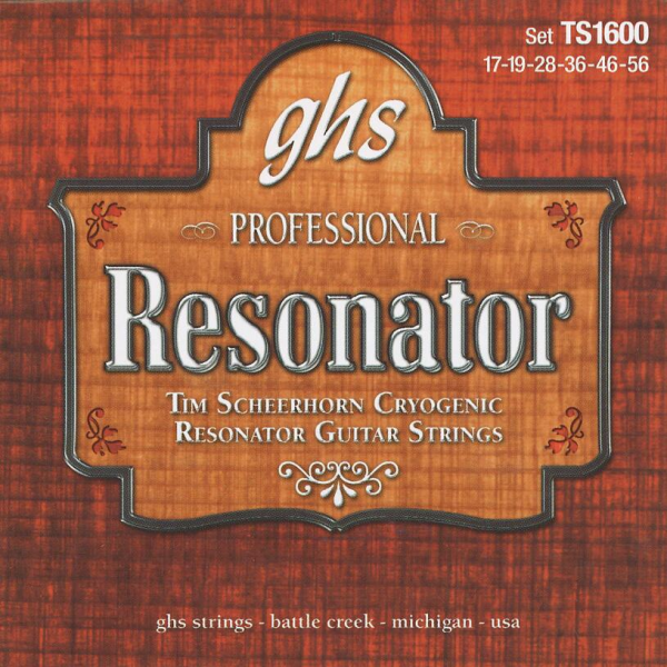 GHS Tim Scheerhorn Signature Resonator Strings - Acoustic Centre Music Store, Melbourne Australia