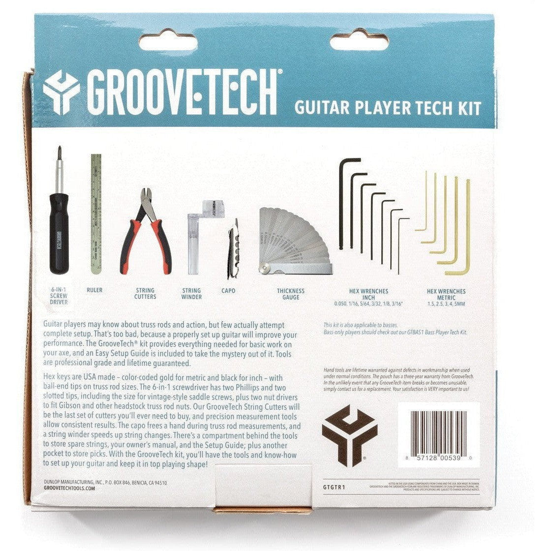 GrooveTech Electric Guitar Player Tech Kit - Acoustic Centre Music Store, Melbourne Australia