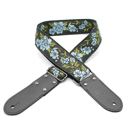 DSL 2&quot; Jacquard Weaving Guitar Strap - FG Blue - Acoustic Centre Music Store, Melbourne Australia