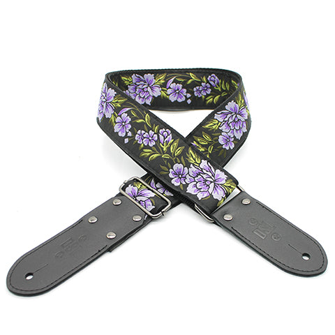 DSL 2&quot; Jacquard Weaving Guitar Strap - FG Purple - Acoustic Centre Music Store, Melbourne Australia