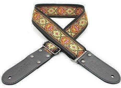 DSL 2&quot; Jacquard Weaving Guitar Strap - Whisper Pink - Acoustic Centre Music Store, Melbourne Australia