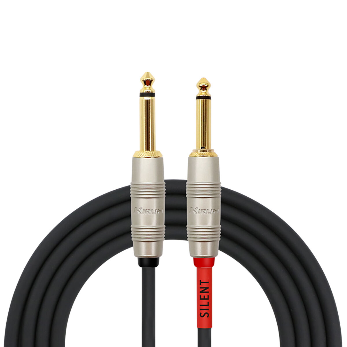 Kirlin IP-201PRG Silent Plug Guitar Cable 10ft