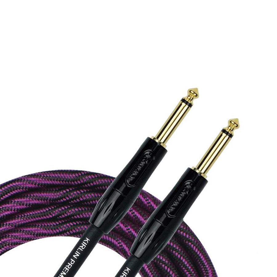 Kirlin IWB-201WB Premium Plus Wave ‘Purple’ Guitar Cable 20ft