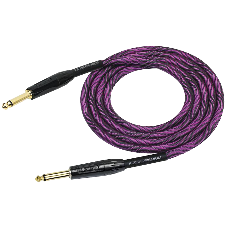 Kirlin IWB-201WB Premium Plus Wave ‘Purple’ Guitar Cable 20ft