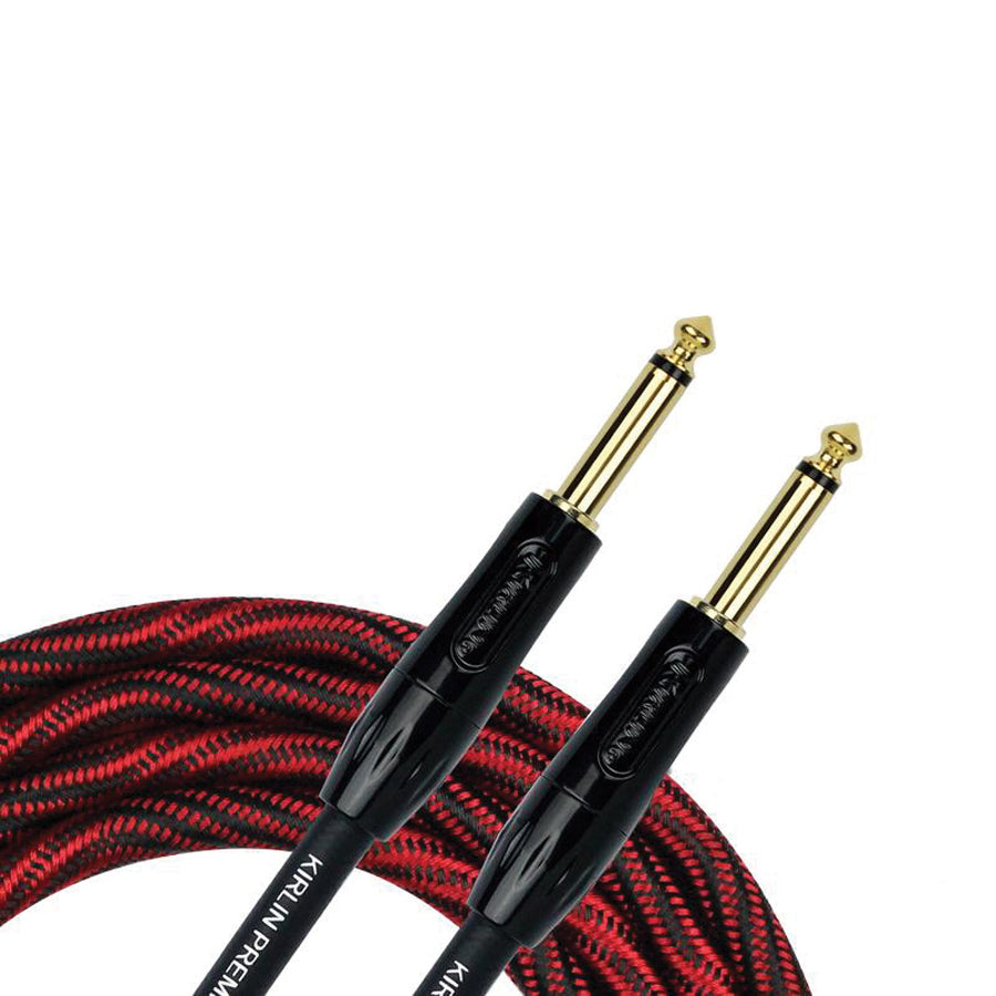 Kirlin IWB-201WB Premium Plus Wave ‘Red’ Guitar Cable 20ft